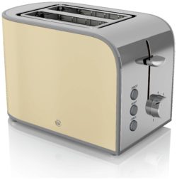 Swan - Toaster - 2 Slice - Cream.